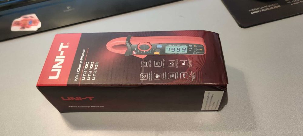 Uni-t UT210E miernik cęgowy do 100A AC/DC True RMS