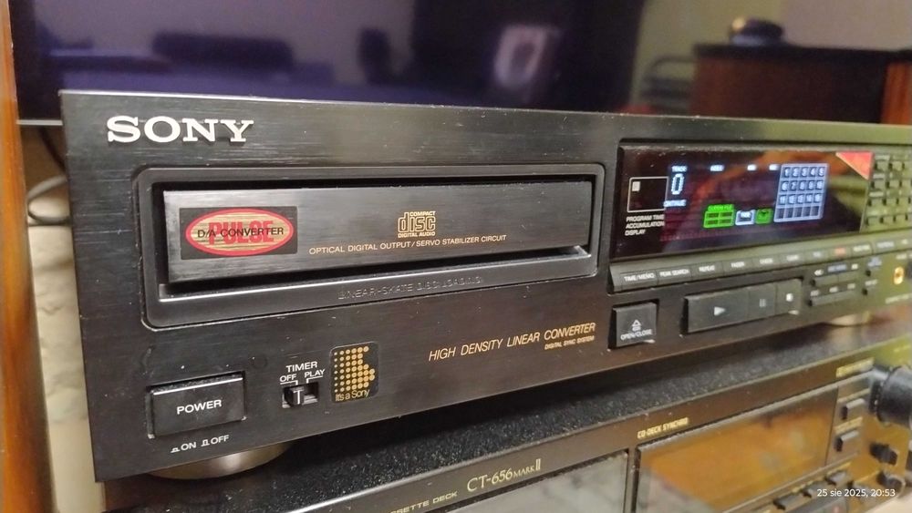 SONY CDP-990 topowy odtwarzacz CD PILOT !