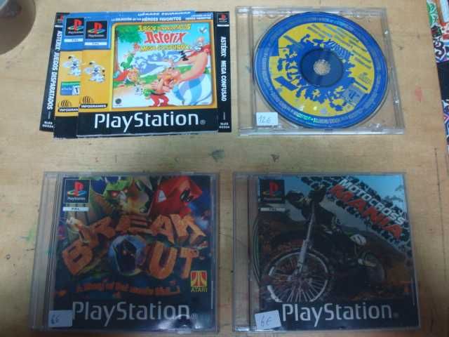lote 10 jogos playstation 1 ps1