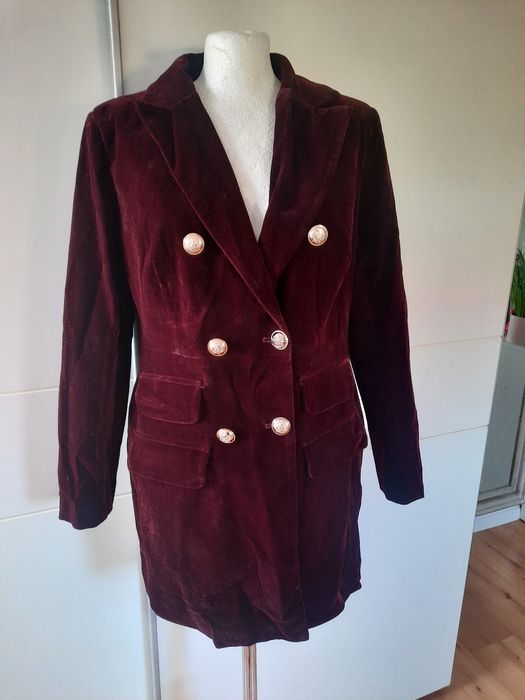 Sukienka damska dwurzędówka