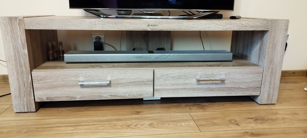 Stolik, szafka RTV dąb sonoma