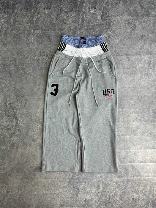 Штани Project Grailz GR 3 waist 3 пояса спортивки sweatpants серые S M