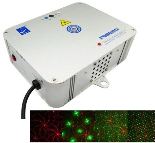 Лазер. Лазерная цветомузыка. Seven stars f086rg