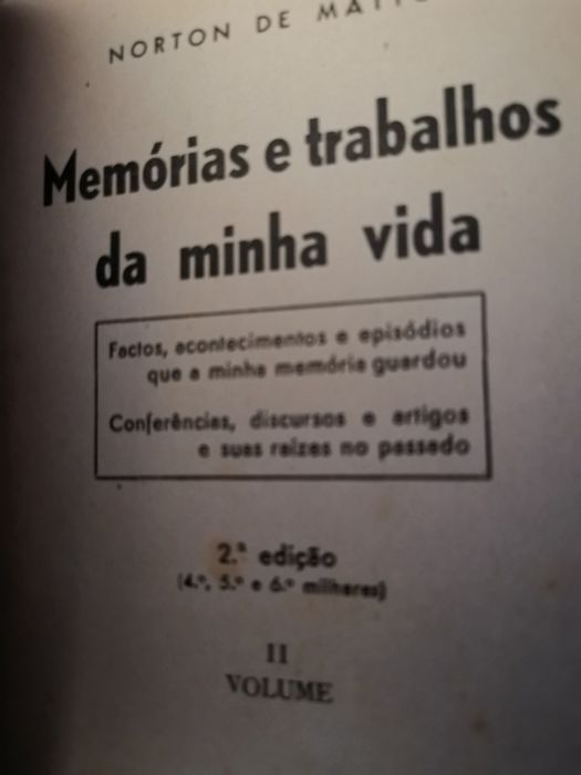 Norton de Matos, memórias