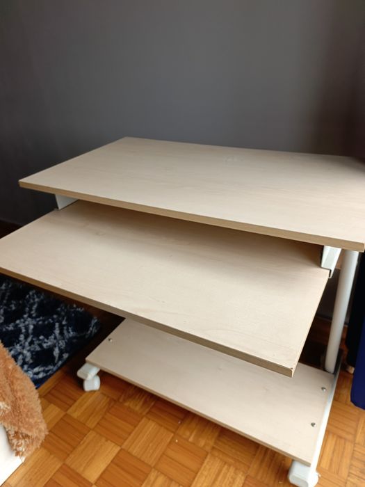 Mesa/Secretária Bege - 80.2x45.8 cm