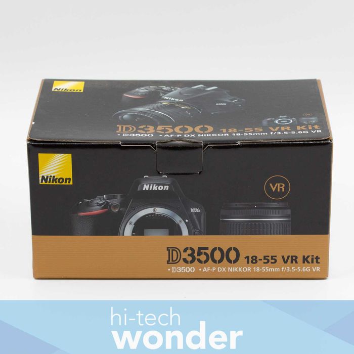 Nikon D3500 + Nikkor 18-55mm f/3.5-5.6 G