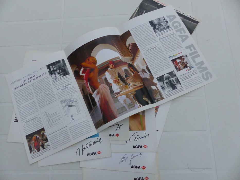 Catalogos AGFA dos anos 90