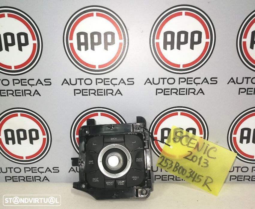 Comando multifunções Renault Scenic 2013, refª 253B00345R.