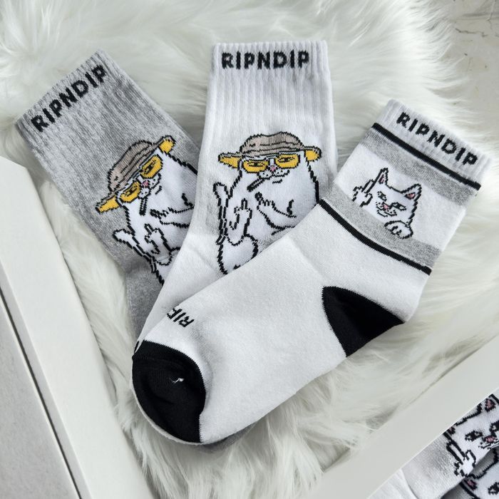 Що подарувати на свята? Набір шкарпеток RIPNDIP 12/24 пар/унісекс