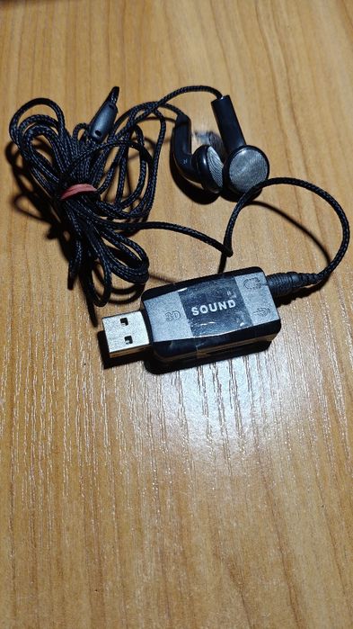 Лот электроники: USB звуковая карта, картридер ST Lab, кабели, БП