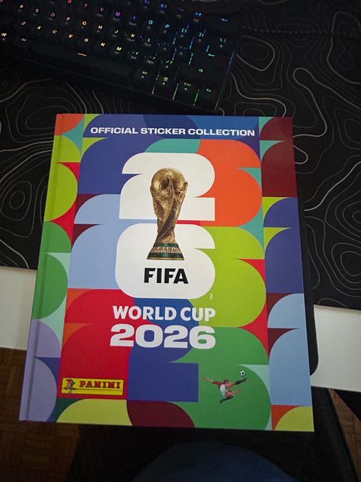 Caderneta capa dura Mundial 2026