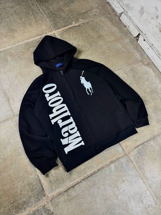 Polo Ralph Lauren x Marlboro Zip Up Hoodie (зіпка поло ральф)