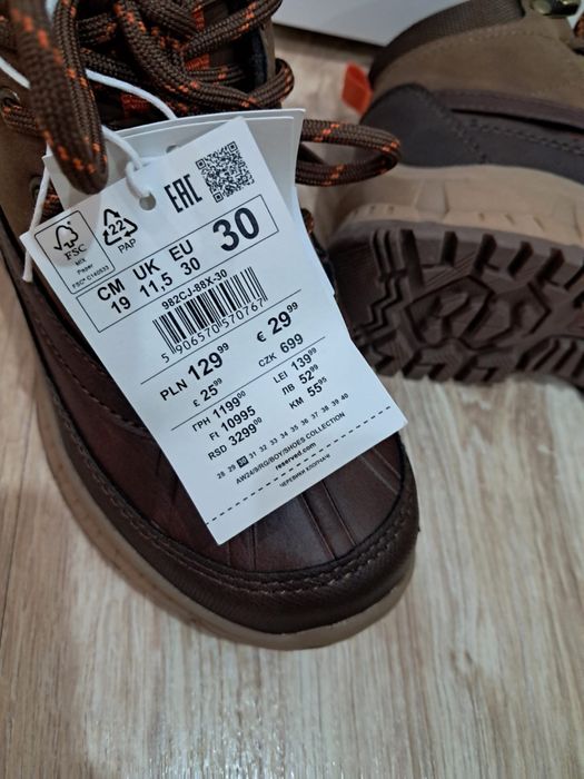 Botas para menino