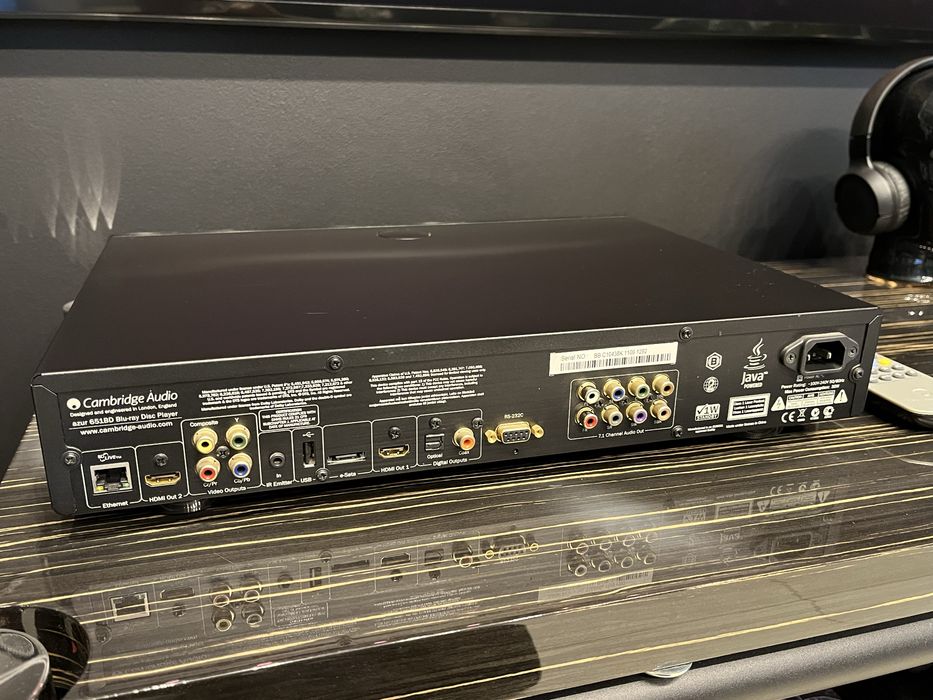 Audiofilski Odtwarzacz SACD Cambridge Audio azur 651BD