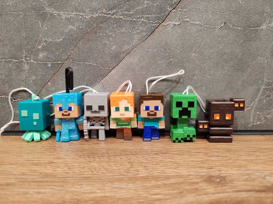 Figurki Kinder Joy Minecraft