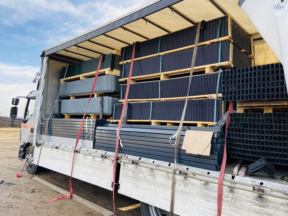 Panele ogrodzeniowe, panel fi 4  + montaż