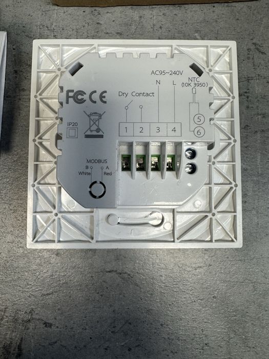Termostat regulator temperatury BHT6000GBLW
