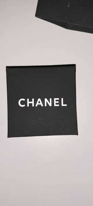 kolczyki złote próba 585 chanel oryginalne nowe do uszu błyszczące