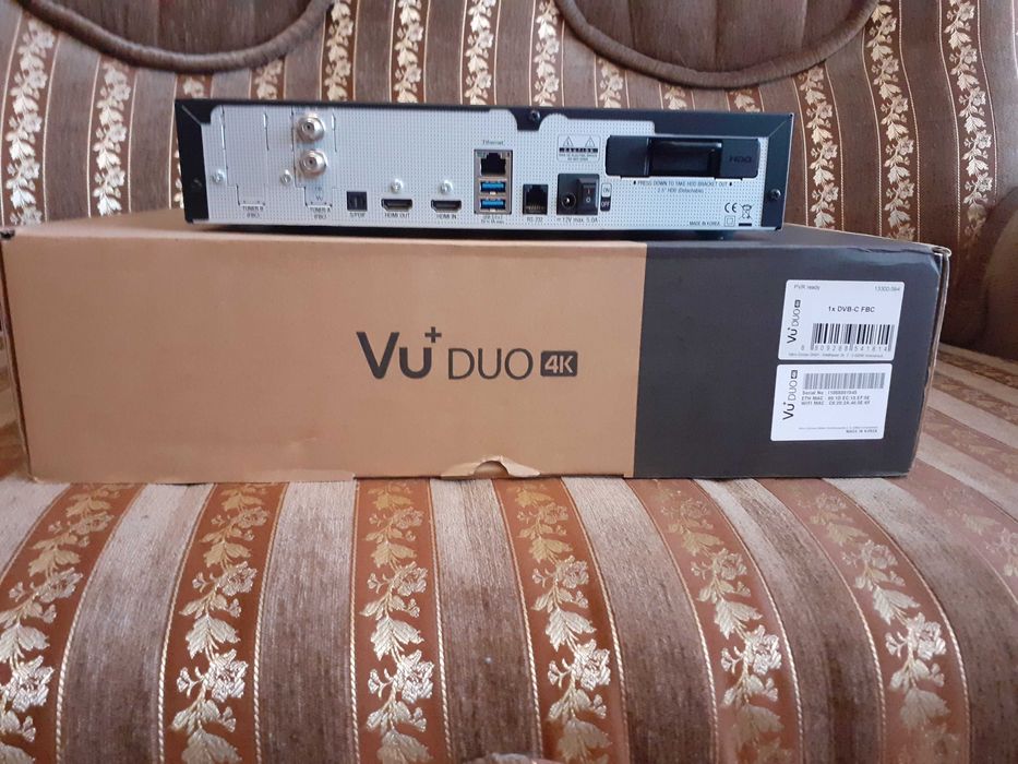 Vu+ Duo 4K FBC Dual DVB-S2X v2.0 (Najmocniejszy Vu+ 4K!)