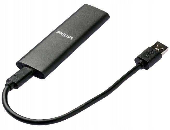 Dysk Zewnętrzny Ssd Philips Fm50Ss031P/00 500Gb Ultra Speed