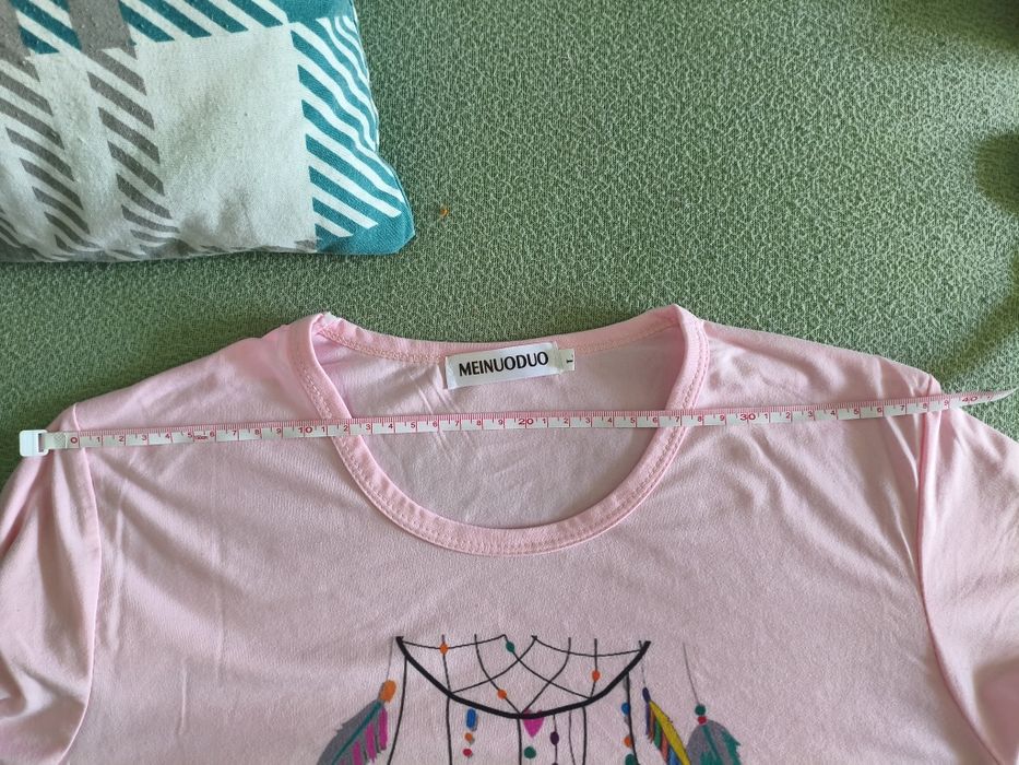 Bluzka t shirt różowy M/L