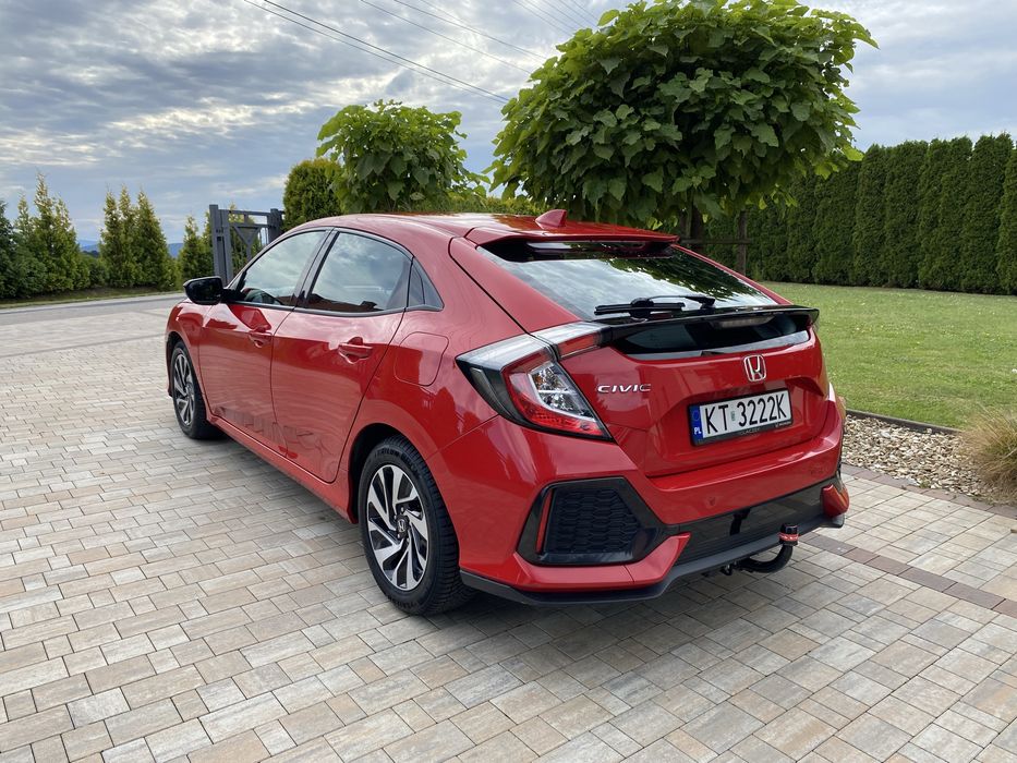 Honda Civic X Salon Polska 2017 Rok Benzyna Turbo