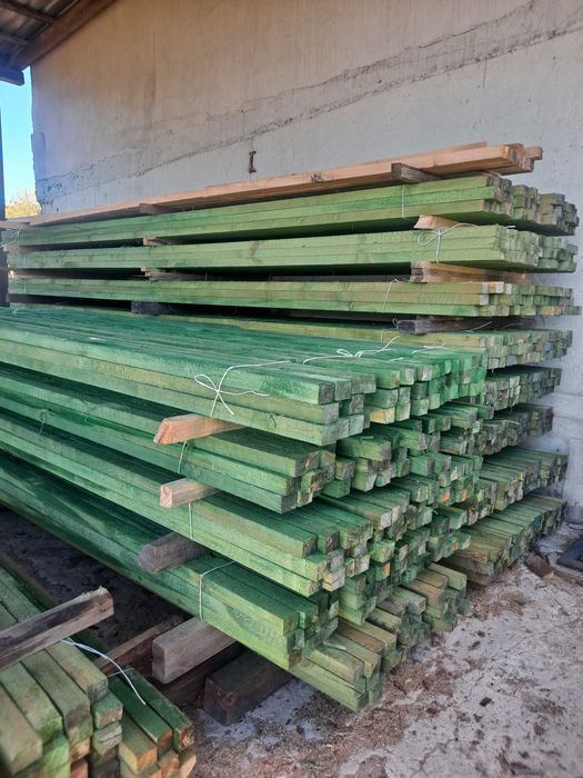 Łaty impregnowane 5x4 , krawędziaki