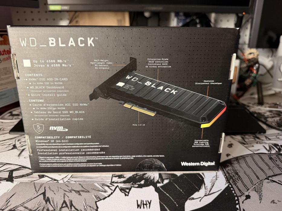 Nvme ssd 1tb WD_black