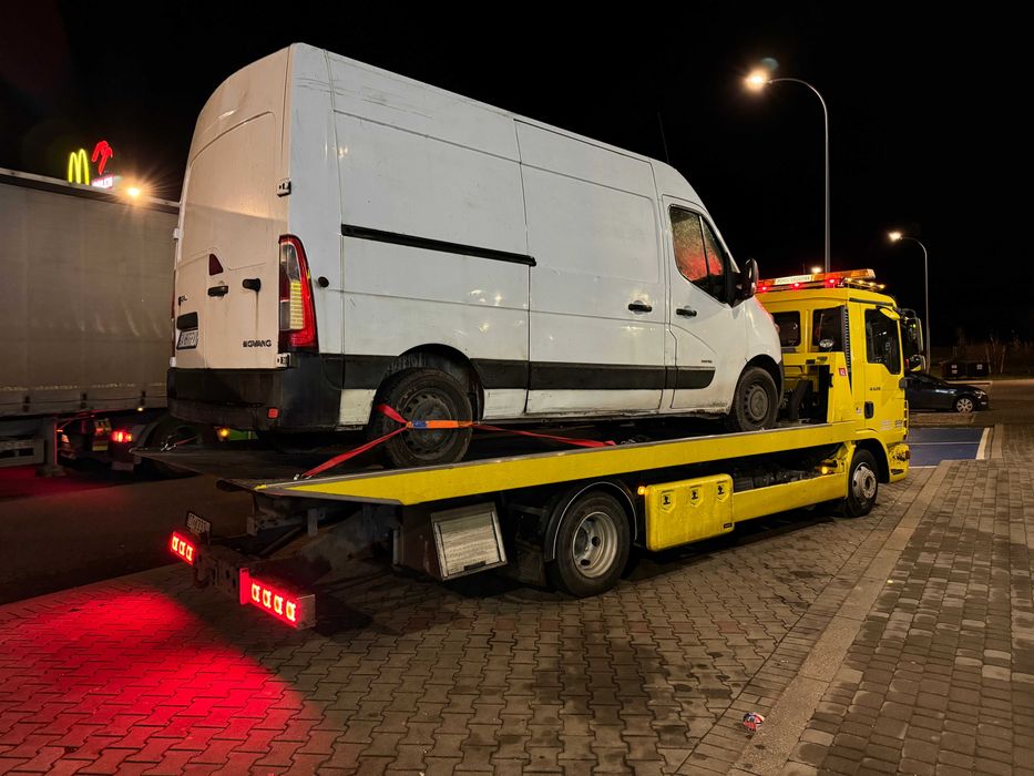 Pomoc Drogowa Transport Laweta do 6 TON Holowanie Chełmża Toruń