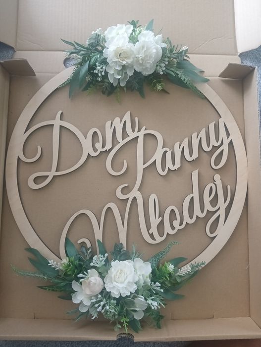 Ozdoba wesele ślub  Dom Panny Młodej
