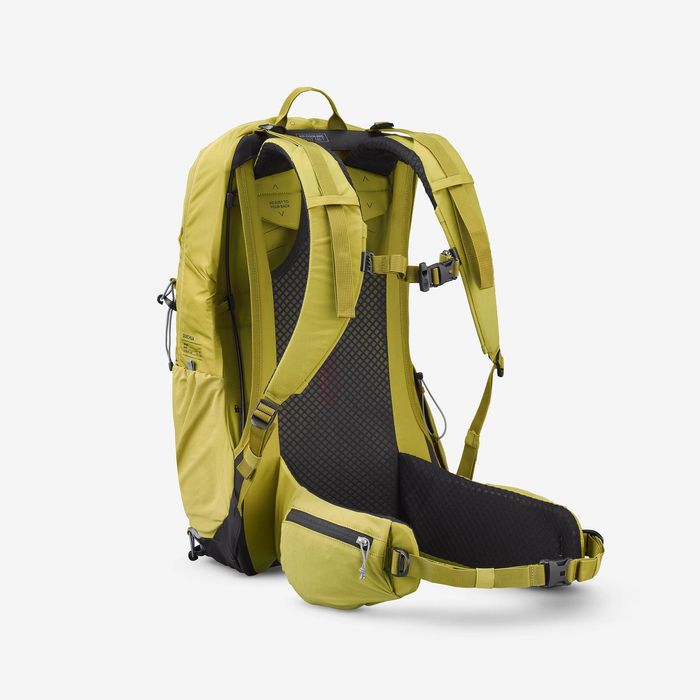 Mochila de caminhada ventilada 25L - MH500 caqui