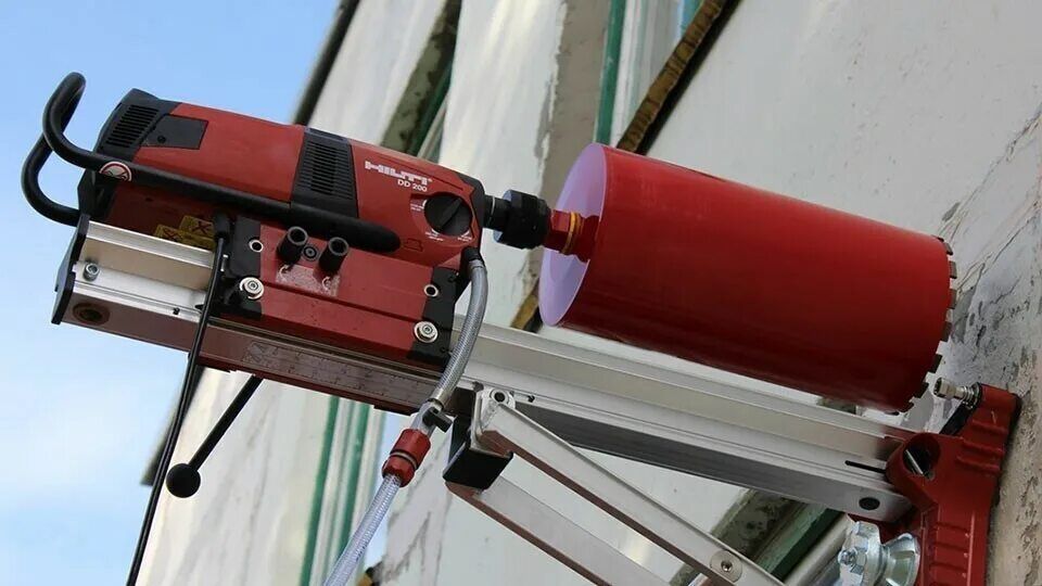 Алмазне буріння без пилу та тріщин! Біла Церква • Свердління отворів у бетоні та цеглі