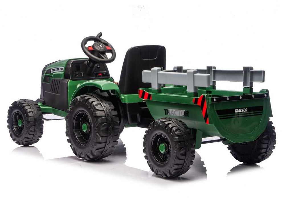 Pojazd Elektryczny dla Dzieci - Traktor TRONT z Przyczepą