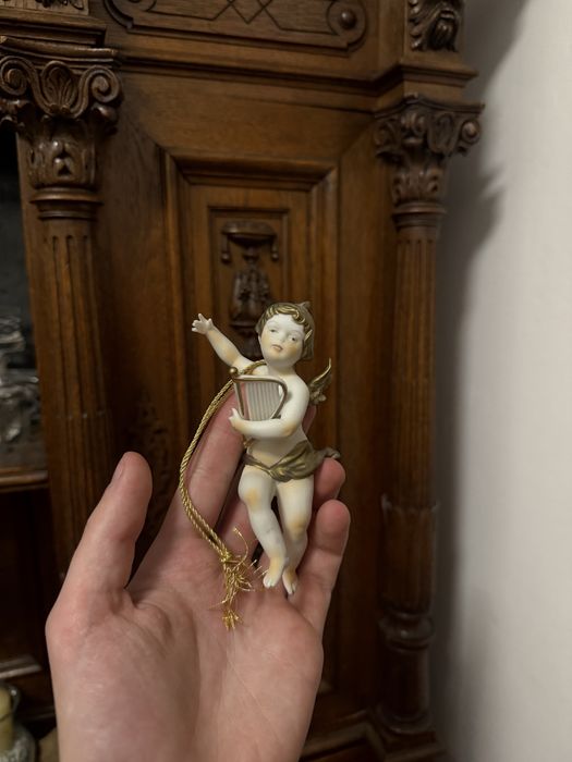 Kaiser anioł  antyk porcelanowy