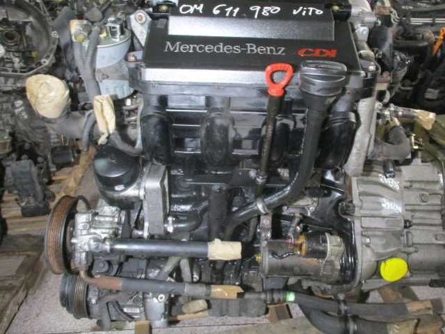 Motor completo Mercedes Vito W638 108, 110 e 112 611.980