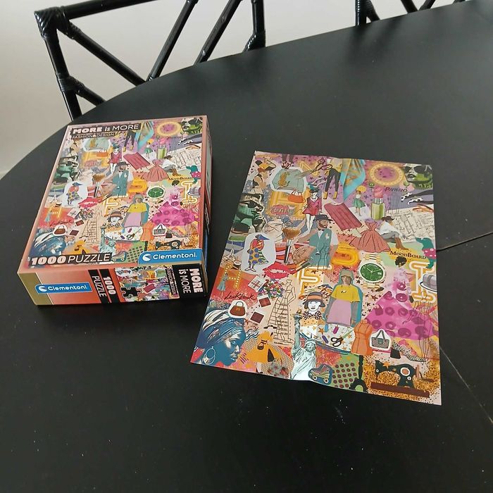 Puzzle 1000 peças  - More is More Fashion & Design - Completo