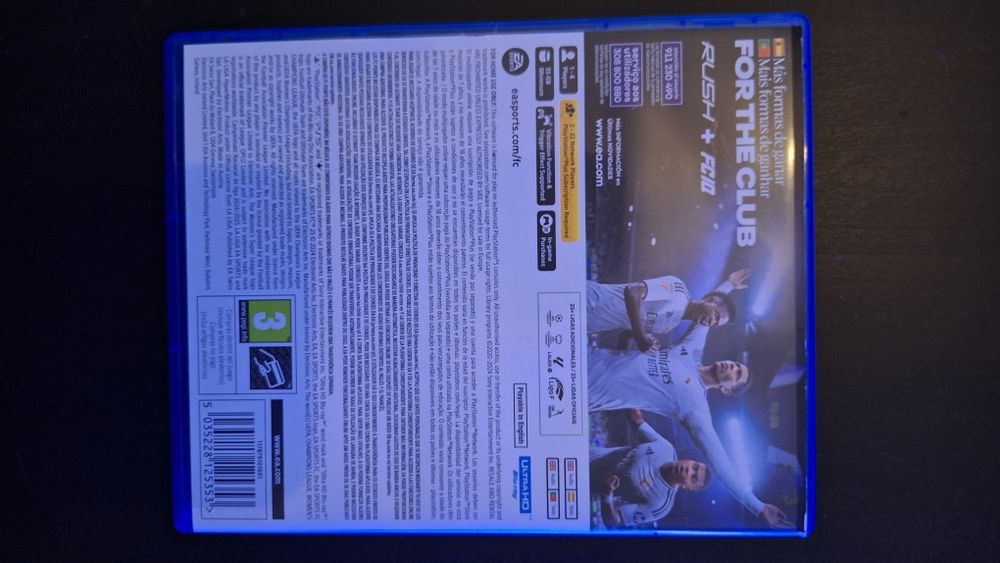 Jogo ps5 FC25 como novo