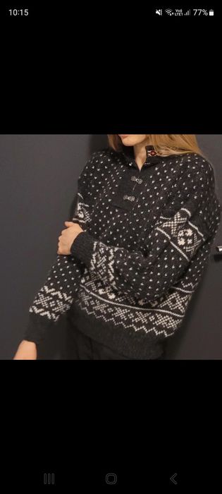 Norweski sweter Bosselini wełna