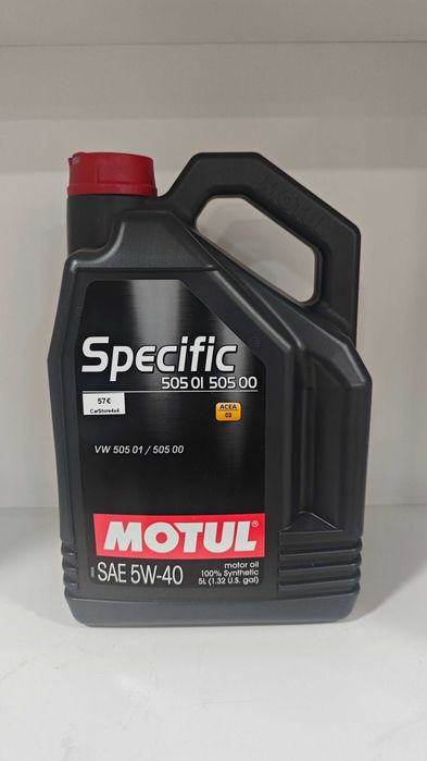 Óleo Motul Specific 5w40 505.01 / 505.00 VW 5L