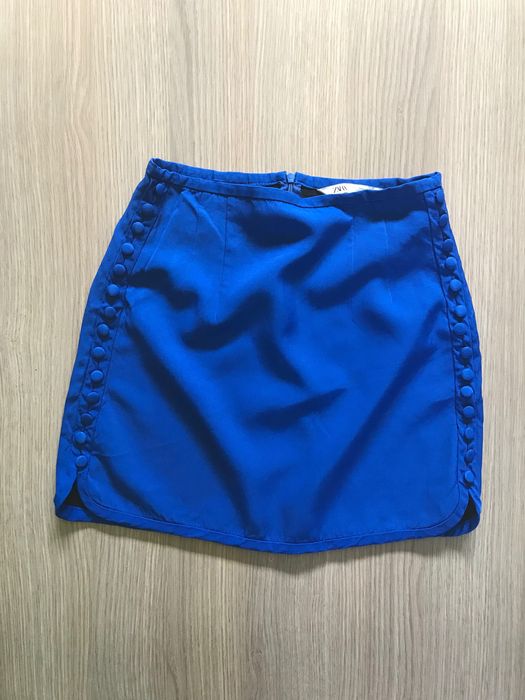Спідниця синя Zara S/xs
