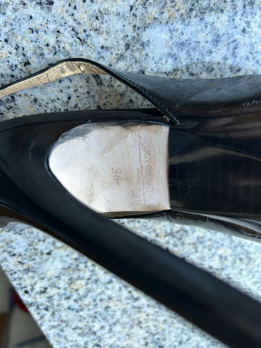 Sapato tacão alto Zara