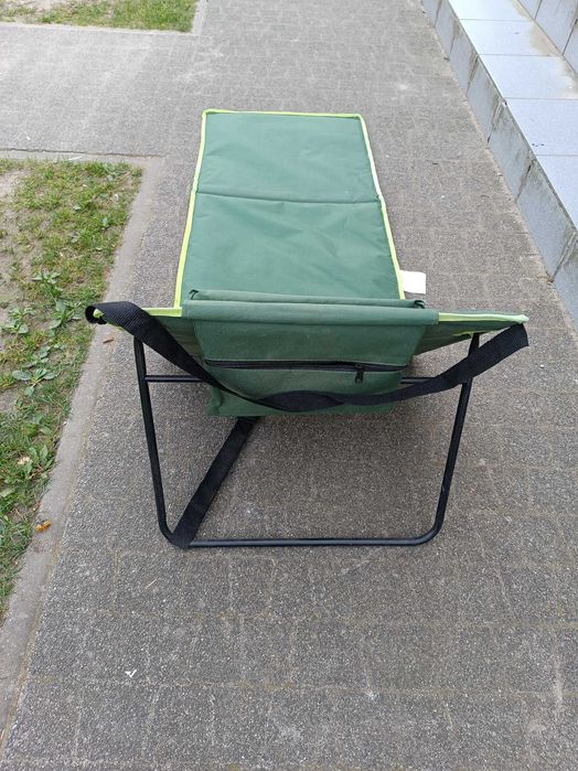 mata leżak kempingowa crivit plażowa z oparciem składana walizka