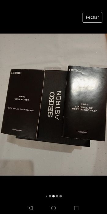 Vendo seiko astron como novo