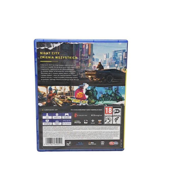 gra cyberpunk 2077 ps4