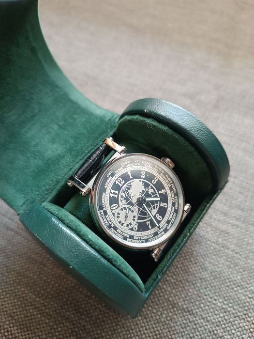 Наручний годинник Молнія Марьяж 3602, Світовий час