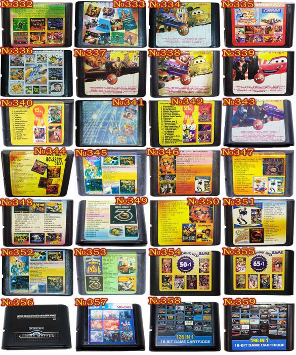 НАЛОЖКА! Картриджі збірники Sega Mega Drive 2 - Мортал Комбат 5в1 ТУТ!