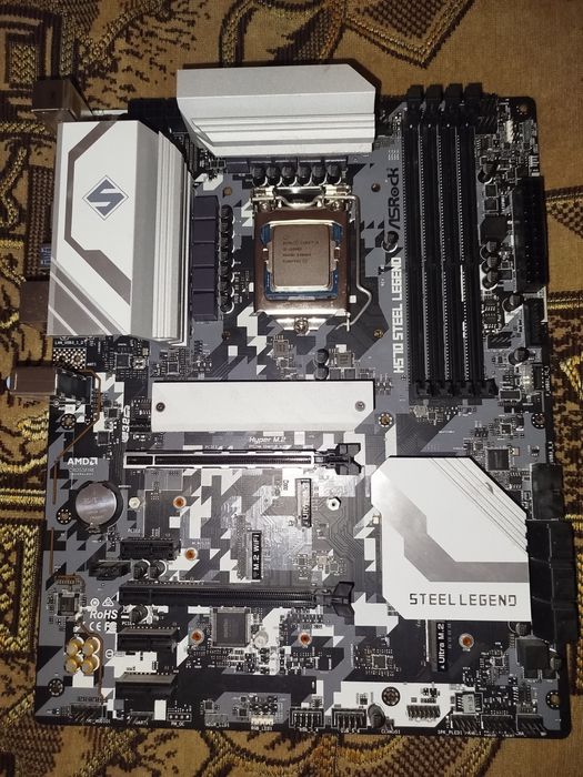 Комплект ASRock H570 Steel Legend + Intel Core i5-11600K (LGA1200)