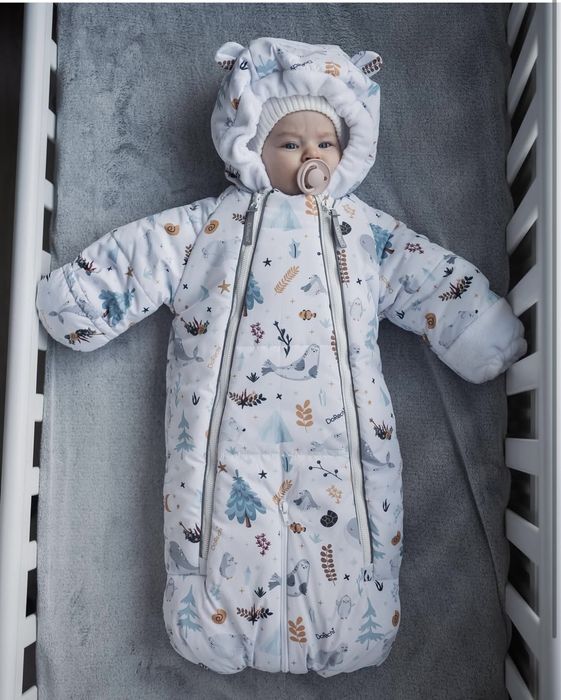 Детский зимний комбинезон- трансформер