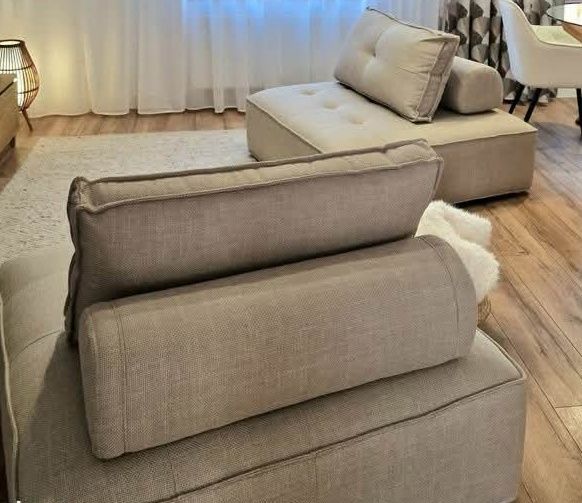 Pufa / sofa z  oparciem