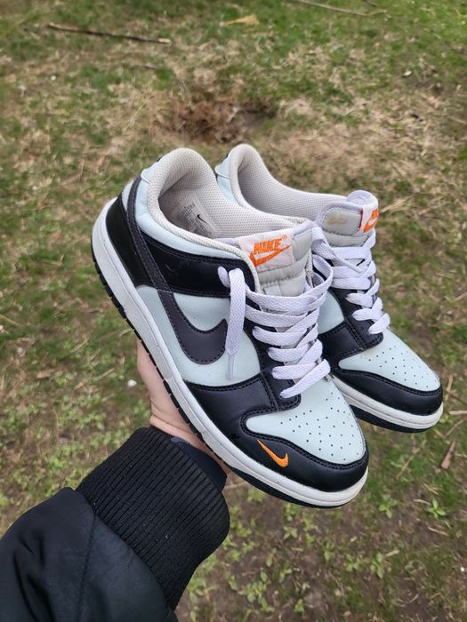 Nike Dunk Low білі/чорні
